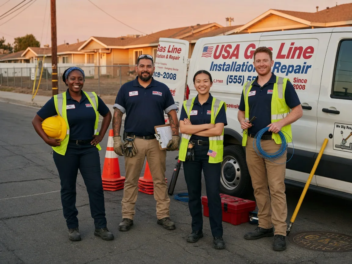 Gas Line Installation company in Douglassville, TX